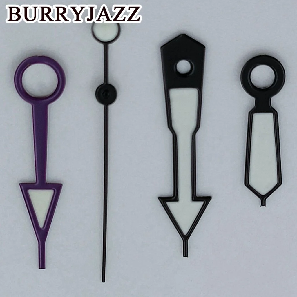 BurryJazz Multicolor Luminous GMT Watch Hands Collection