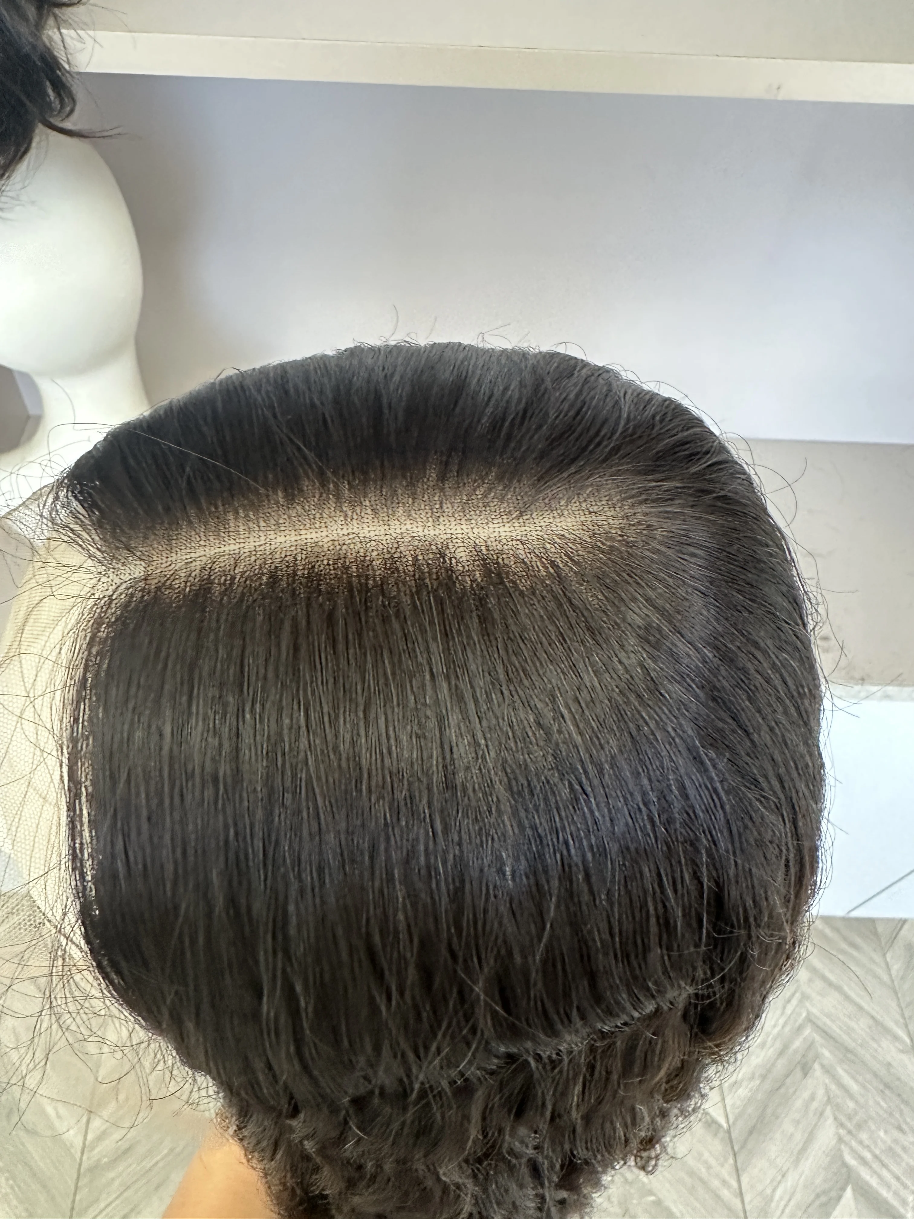 Lace top wig Kosher Wigs European hair BlondColor TsingTaowigs Human Hair Jewish Wig Lace Top For Women