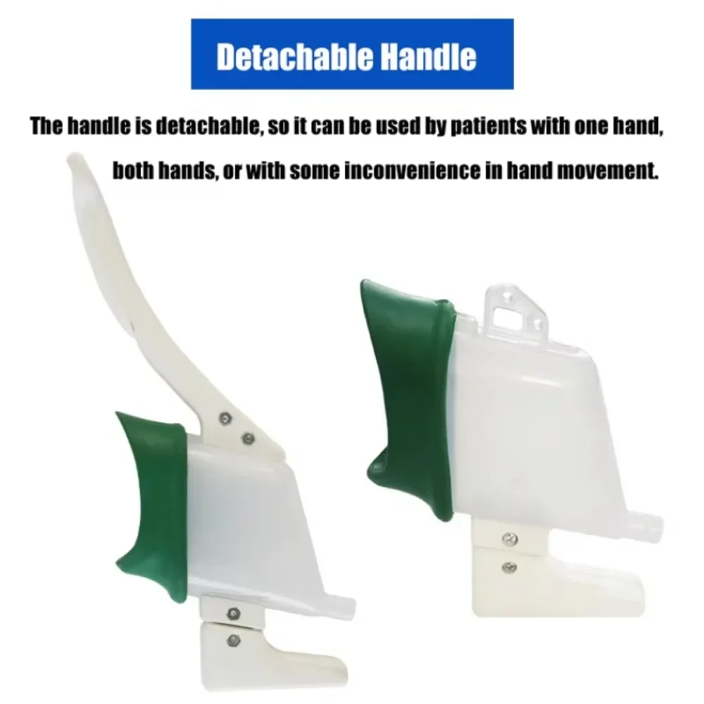 Portable Female Senior Urine Receiver Sitting Lying Paralyzed Bedridden Patient Urinal Night Pot Emergency Closestool 1500ML New 3