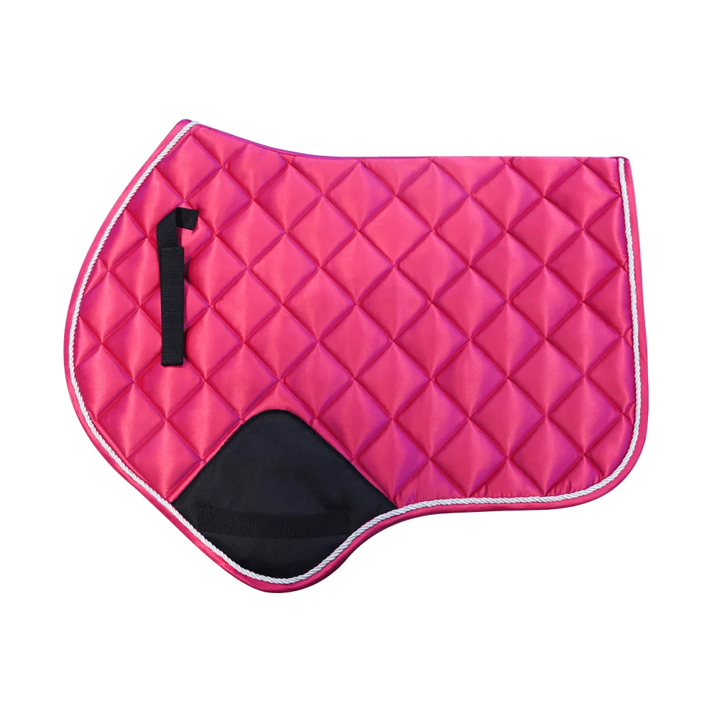 Horse Saddle Pad for Horse Body Protection, Equestrian Product, Pink,
