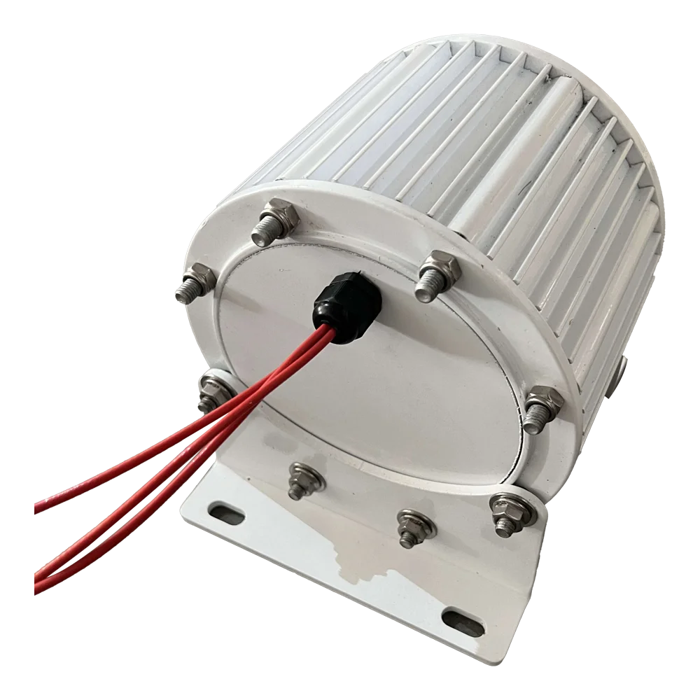 High Power Generator AC Alternators Gearless Permanent Magnet Low RPM 15KW20KW 25KW 30KW 500rpm 50HZ For Wind And Water Turbine