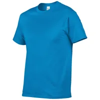 Style d'été haute qualité 100% coton couleur unie t-shirt hommes couleur Pure t-shirts marque à manches courtes t-shirt vêtements masculins 3