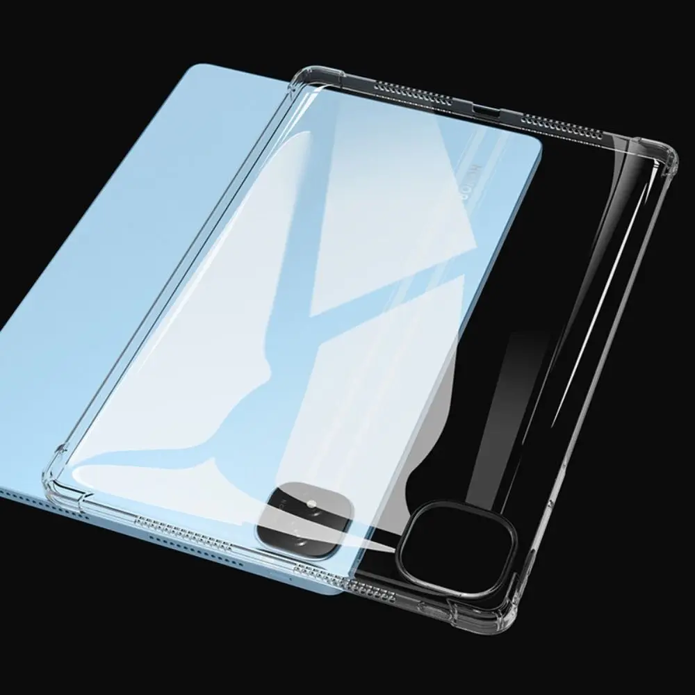 Airbag Edge Tablet Case TPU Soft Back Cover - Shockproof Transparent Protective Shell