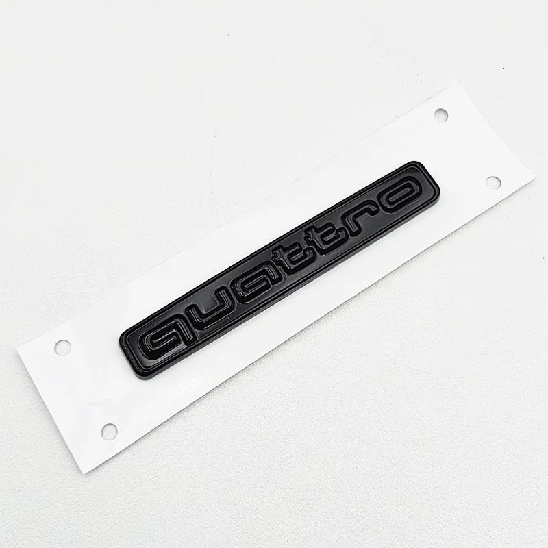 3d Audi Quattro Emblem Abzeichen Aufkleber