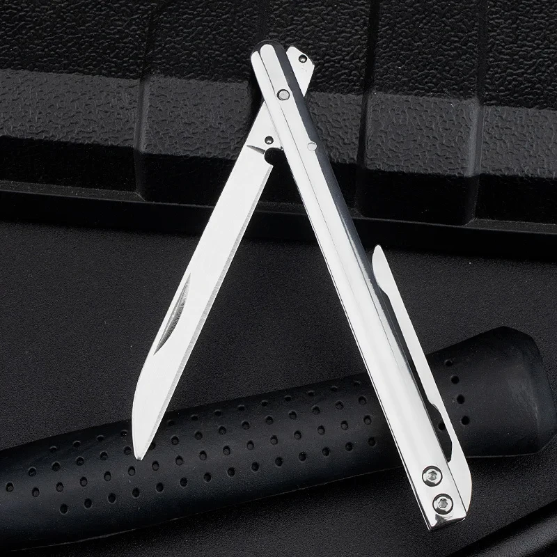 The latest hot selling stainless steel pen lightweight folding sharp out of the box portable portable folding outdoor knife 3