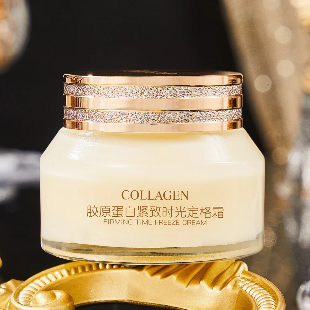 Collagen Firming Time Freeze Cream For Face Repairing Nourishing brightening Skin moisturizing Skin Care Beauty face cream popular time condensation rose essence oil brightening skin essence firming