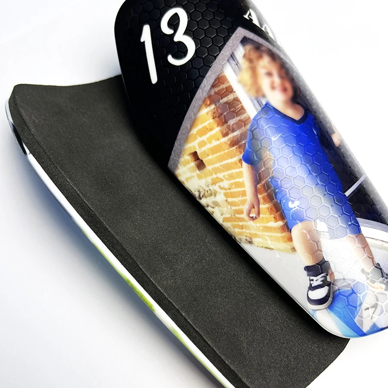 Soccer Shin Guards Custom Mini Honeycomb Pattern Football Shin Guard Personalized Customized Printed Photos For Team Clubs shin guard pads,soccer shin guards