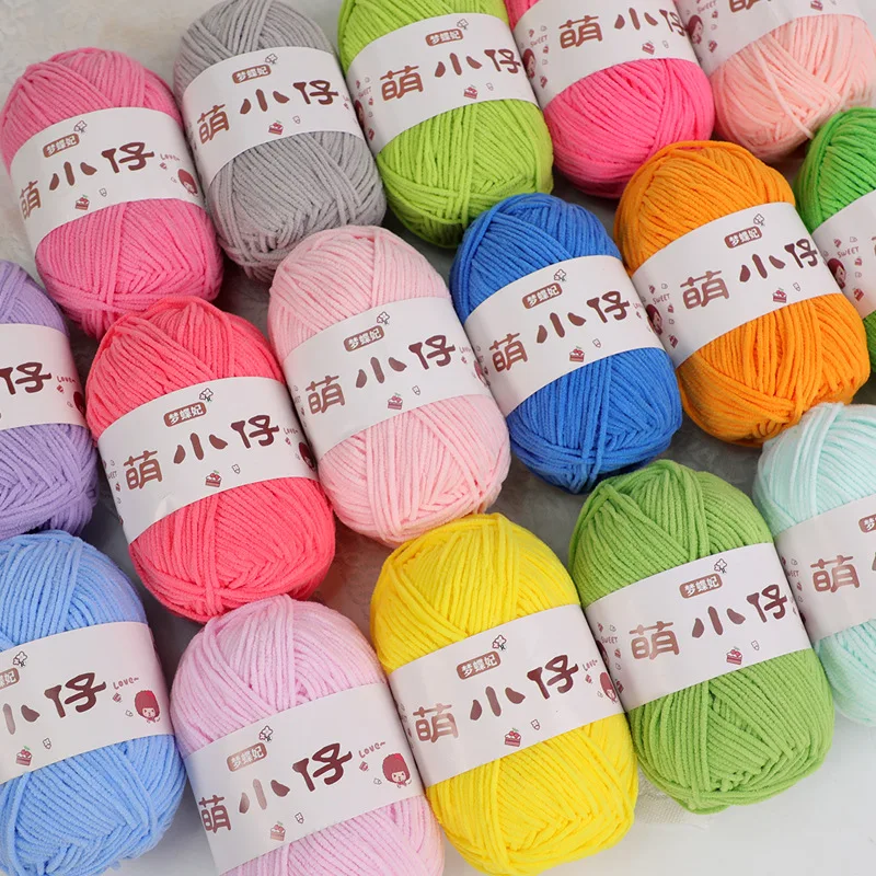 1Pc 50g Hand Knitting Chenille Polyester Yarn Handmade Crochet Yanr Knitting sweater hat sock scarf Crocheting amigurumi bag 2