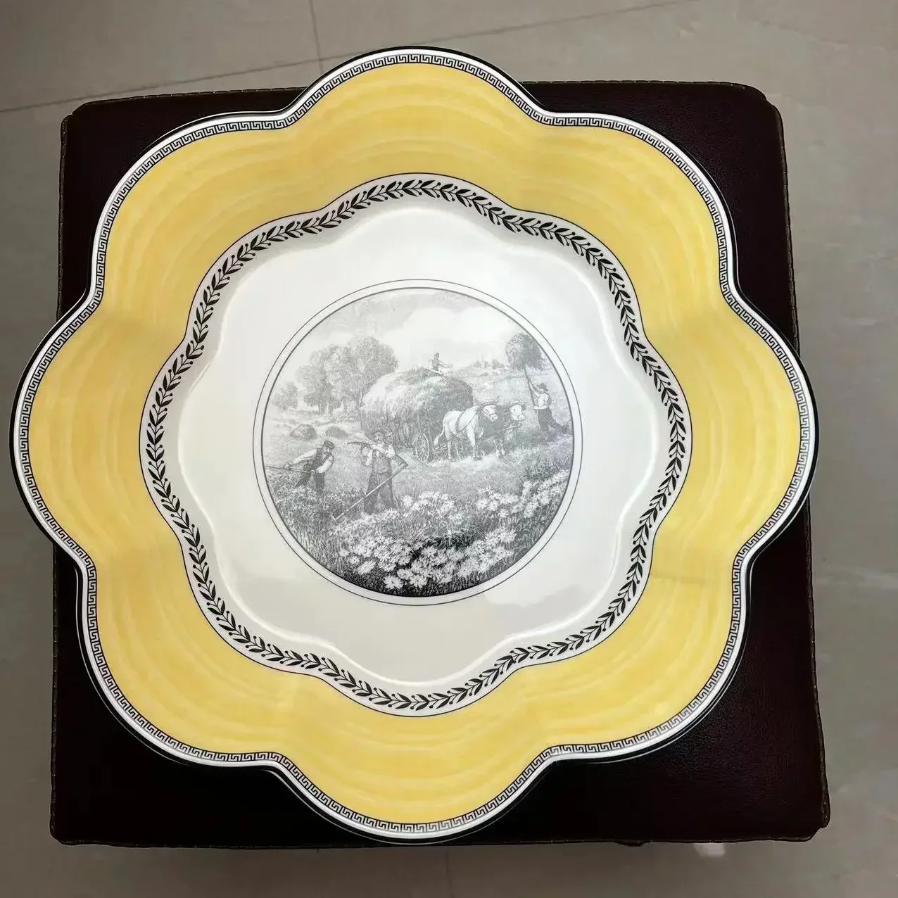 Porcelain Food Plate Coffee Cup Tea Milk Mug Dinnerware Tableware Noodle Dish Salad Fruit Tray Home Kitchenware