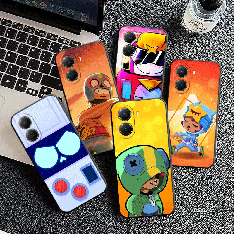 Cartoon Game Stars Soft Phone Case - Vibrant Protective Shell