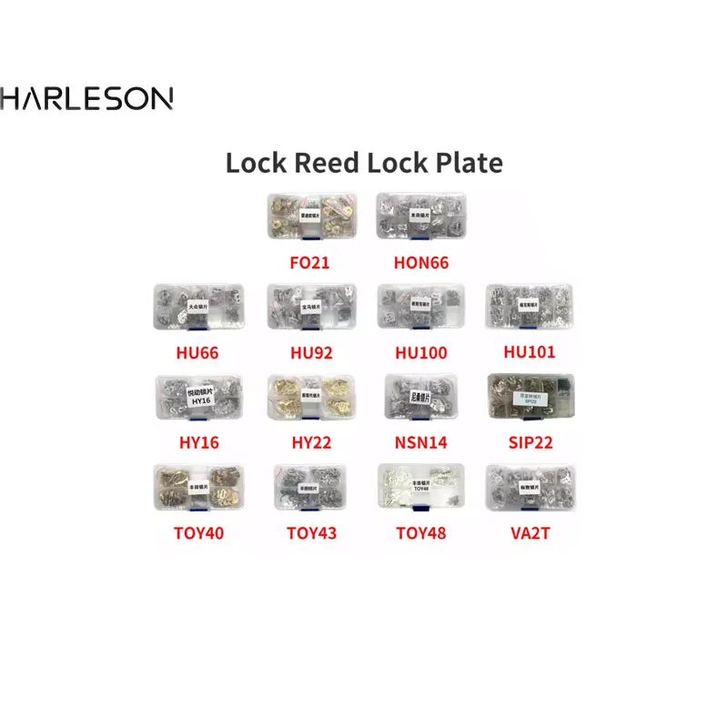 

Lock Reed Lock Plate For FO21 TOY43 TOY48 HY22 HU92 HU100 HU66 HON66 SIP22 VA2T for Honda/BMW/Toyota Car Lock Repair Accessories