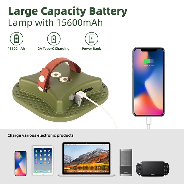 강력한 LED 조명으로 야외 활동을 더욱 밝고 안전하게