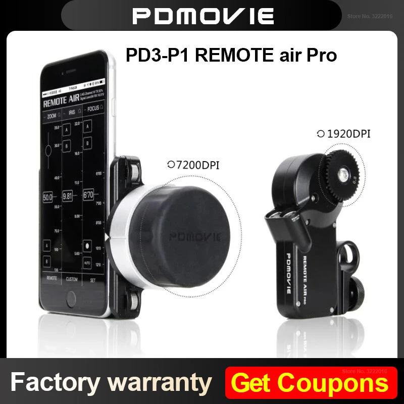 Pdmovie Pd3p1 Remote Air Pro Motorized Wireless Follow Focussingle