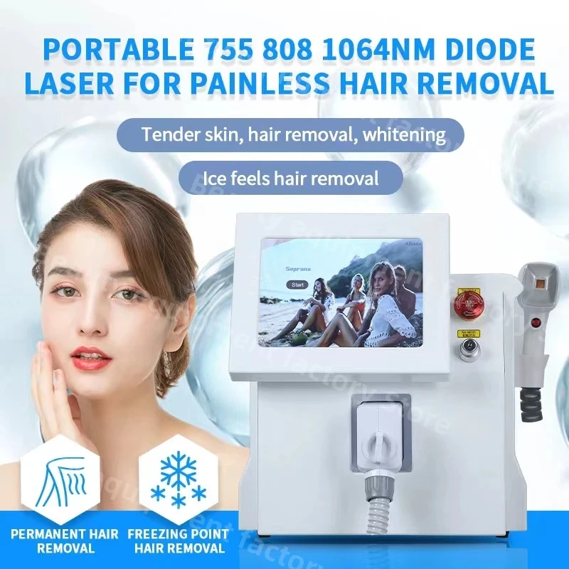 2000W energy ice platinum cooling 808nm diode laser hair removal machine 755 808 1064 laser hair removal