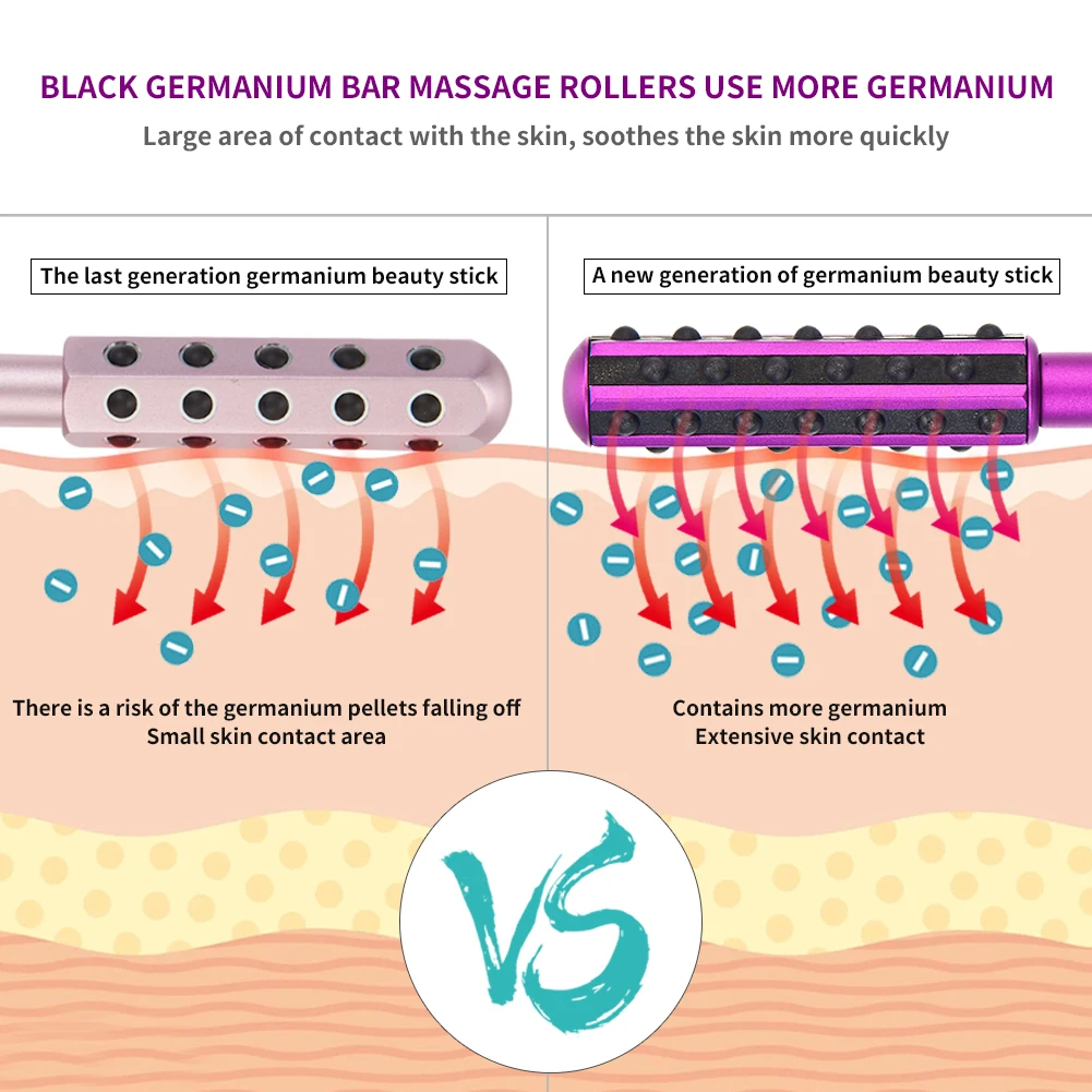Germanium Roller,Small Facial Roller,Esthetic Roller,Waterproof,Facial Roller,Facial Roller,Body,Whole Body,Face Roller,Unisex