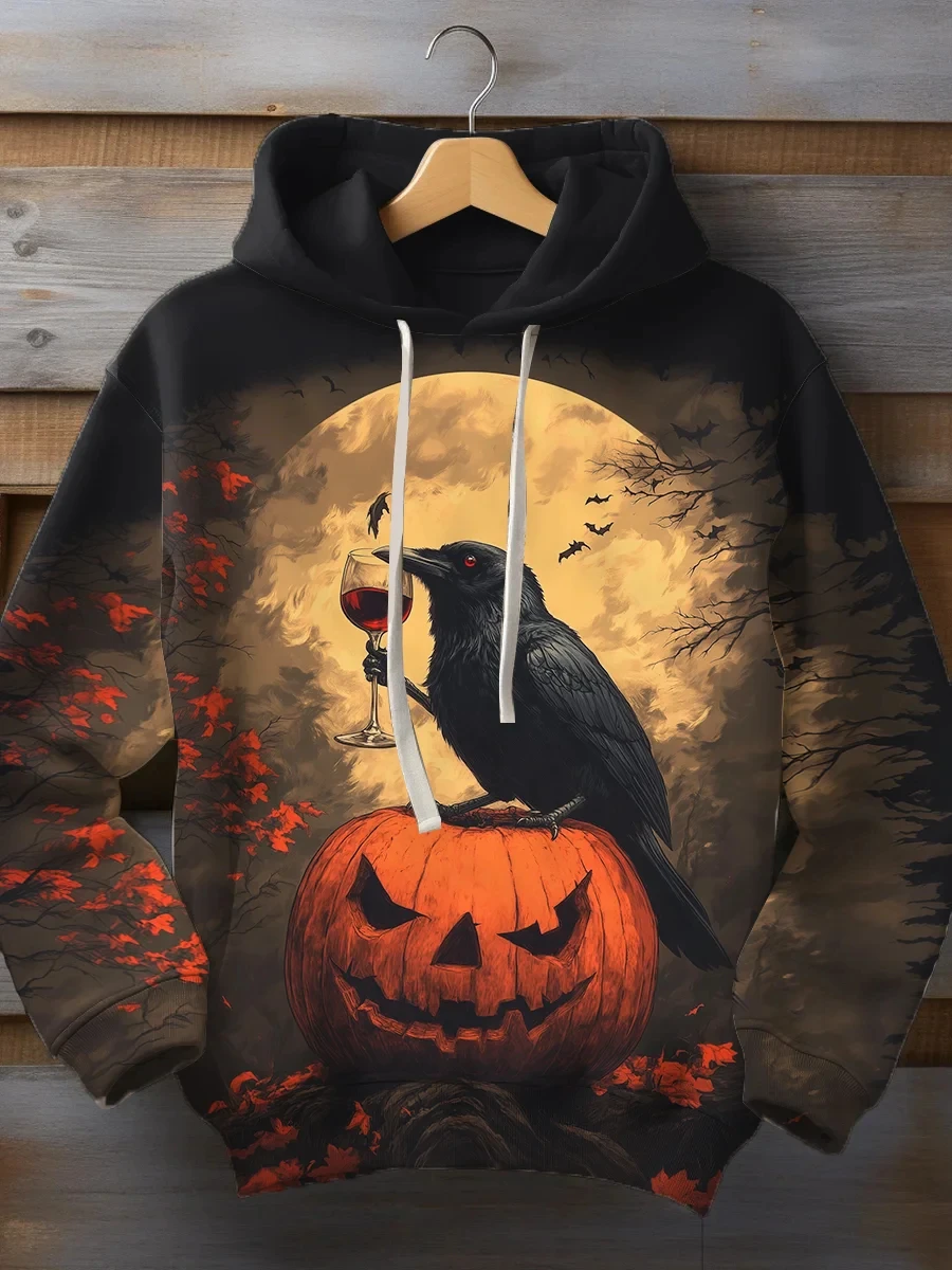 Halloween Pumpkin 3D Print Unisex Hoodie
