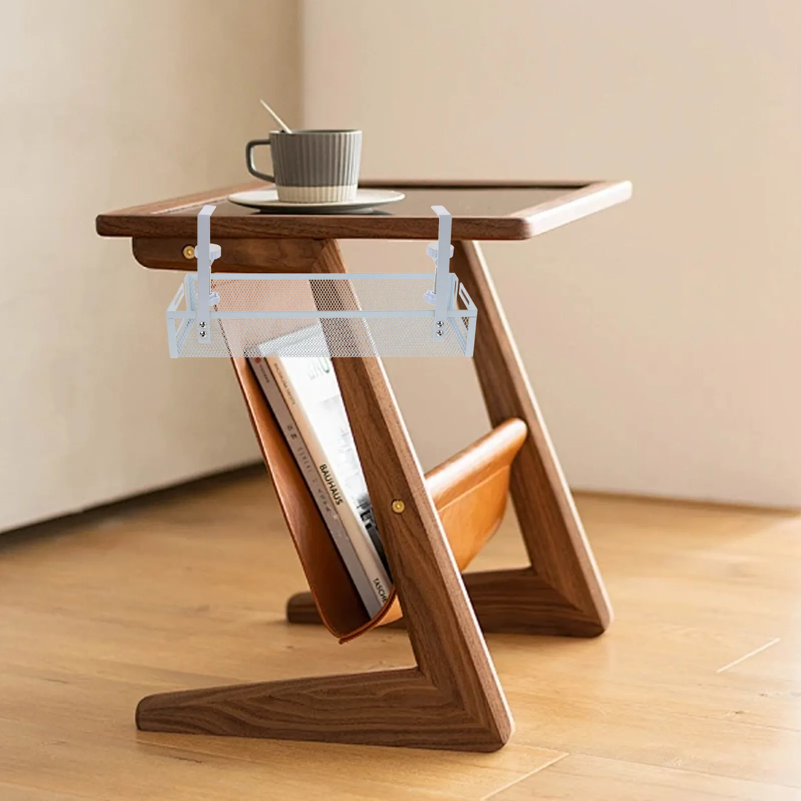 데스크 와이어 정리함 케이블 관리 데스크 아래 케이블 랙 메쉬 그리드 디자인 하중 지지 트레이 가정 사무실 코드 관리용