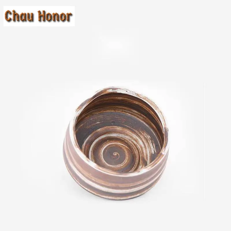 500ml Zen Japanese Tea Ceremony Matcha Bowl Stoneware Tea Ceremony Accessories Tea Wash Basin Handmade Ceramic Large Ramen Bowl