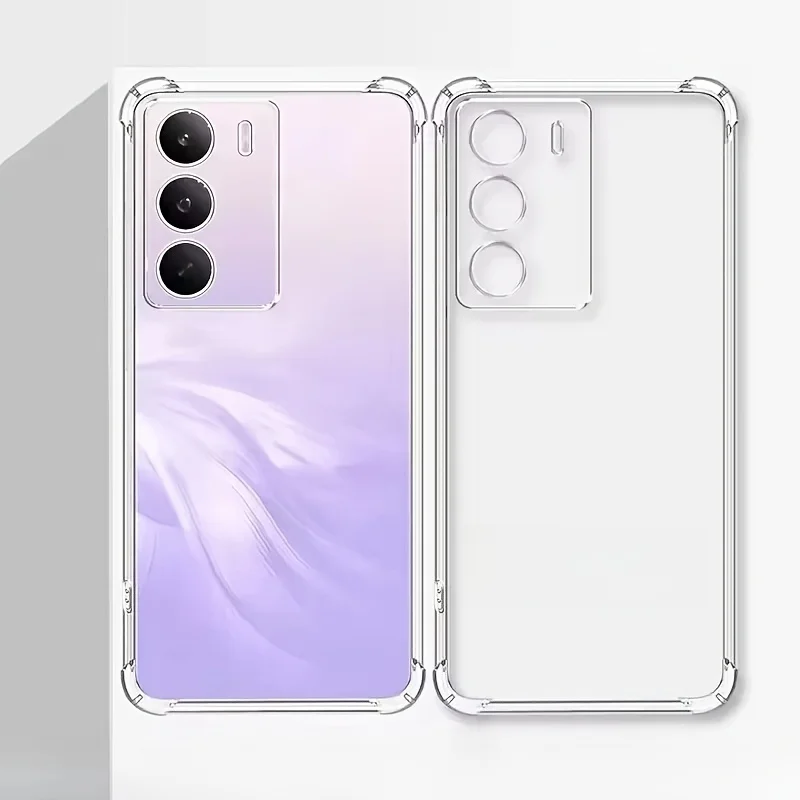 Clear Soft TPU Silicone Phone Case - Transparent and Durable Back Cover