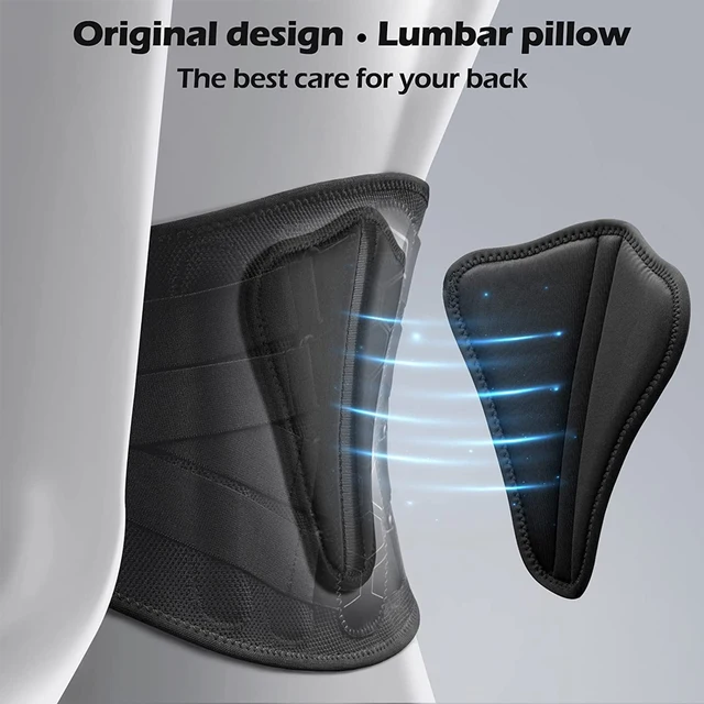 Back Brace for Lower Back Pain, Sciatica, Herniated Disc, Scoliosis, Back Support Belt with Soft Pad, Lightweight Lumbar Support 2