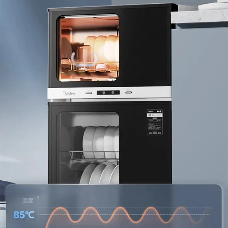 Midea 77L Disinfecting Cabinets Kitchen Tableware Disinfection Cupboard High Temperature Tableware Drying Disinfection Machine