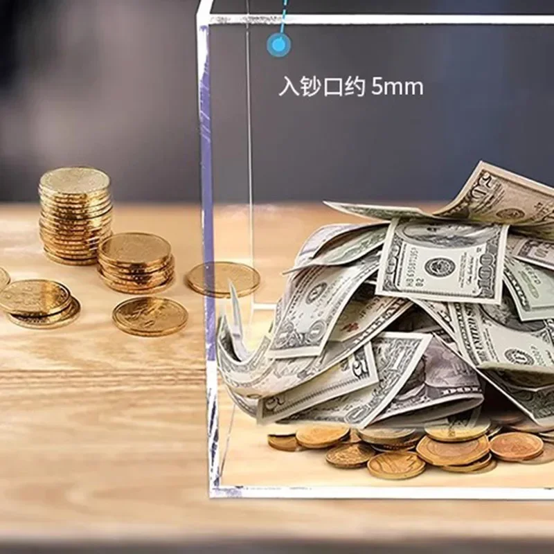 Wedding Money Box Safe Hidden Counter Large Piggy Bank Dispenser  De Monedas 3