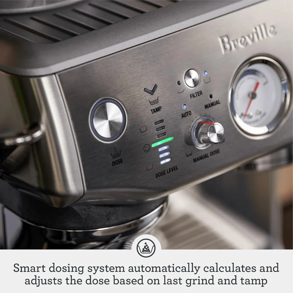 Barista Express Impress Espresso Machine BES876BSS, Brushed Stainless Steel 6