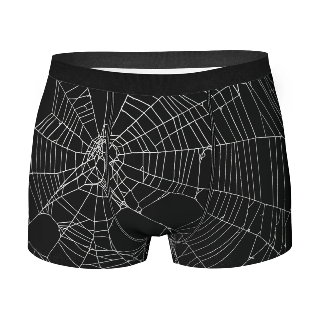 

Spider Spider Web Web Underpants Cotton Panties Male Underwear Ventilate Shorts Boxer Briefs