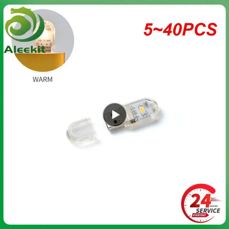 

5 ~ 40 шт., портативные мини-светодиодные Usb-лампы