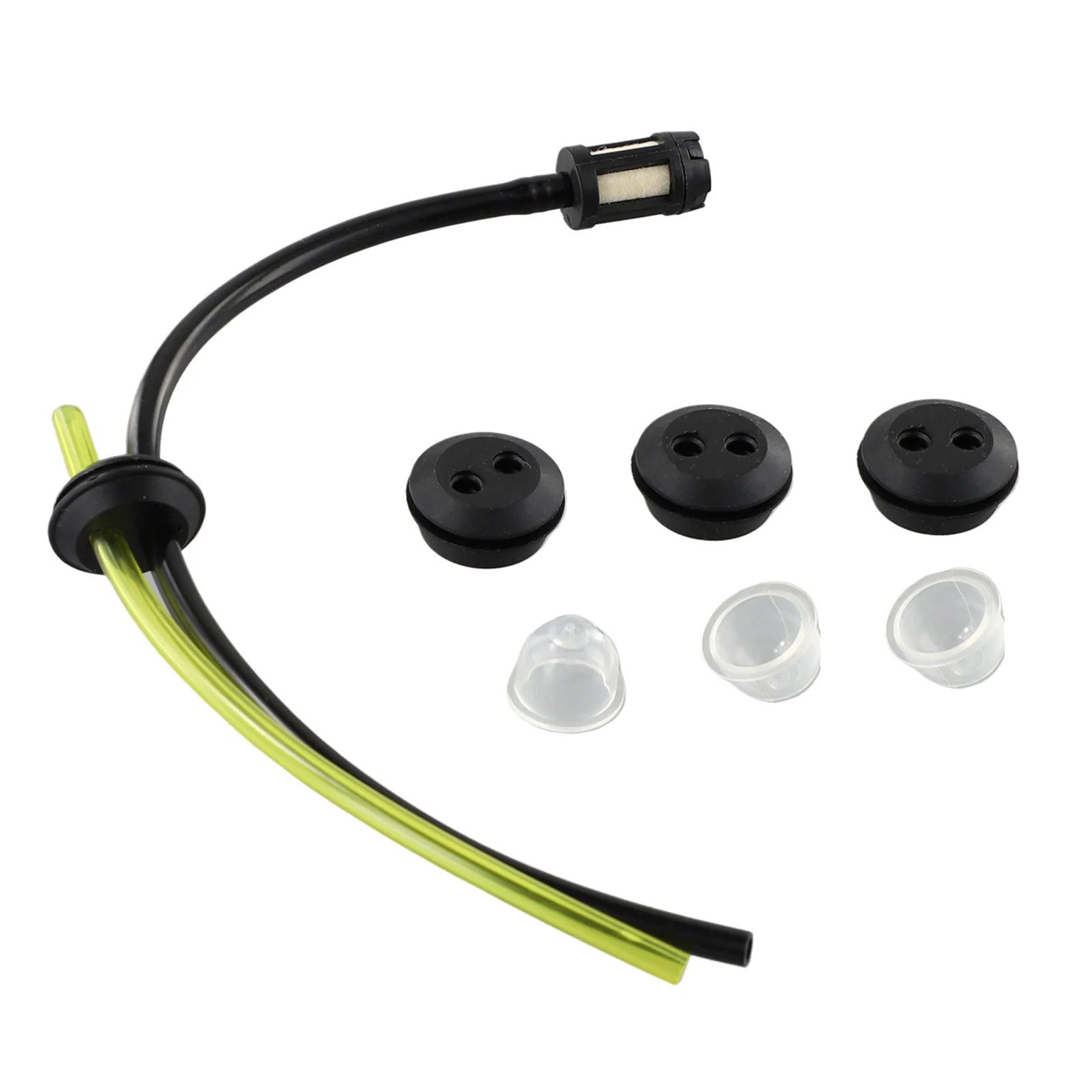 

9PCS Grass Trimmer Fuel Hose Kit For Brush Cutter Trimmer Lawn Mower Secateur Fuel Hose With Gasket And Primer Replacement Kit