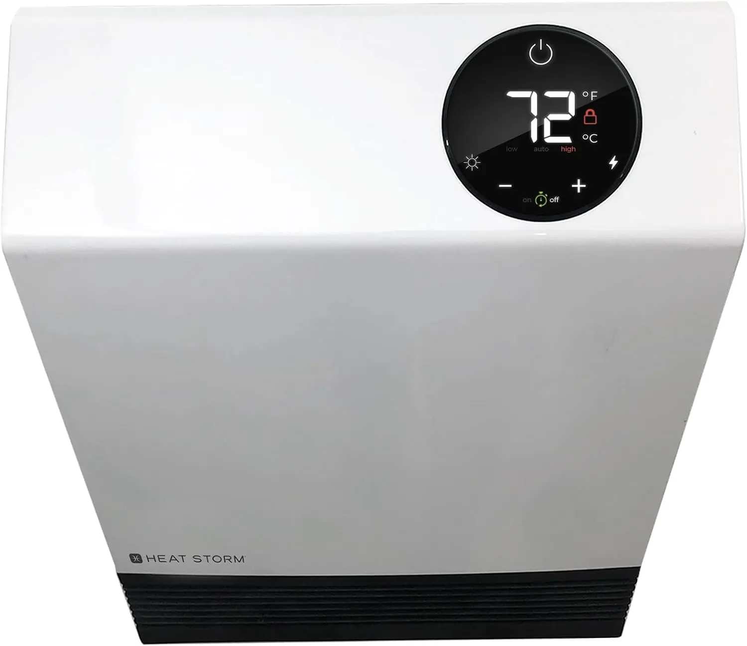 Storm Deluxe Space 1000 Watt Infrared Wall Mount Electric Heater, White