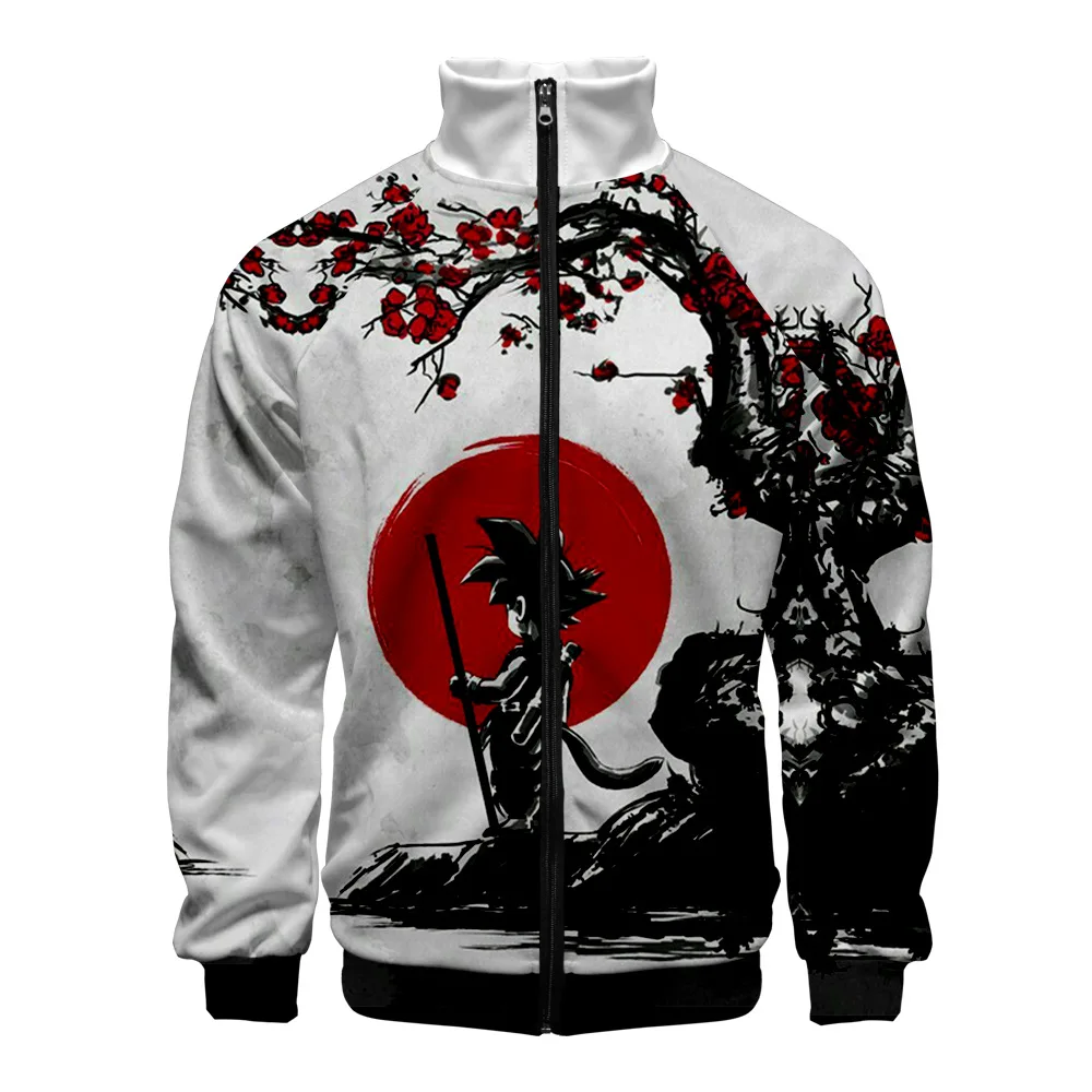 

DBZ Japanese Anime Dragon Ball Harajuku Men's Sportswear Hoodie Winter Fleece Thick Hoody For Men Sweatshirts Punk Kpop Hoodies
