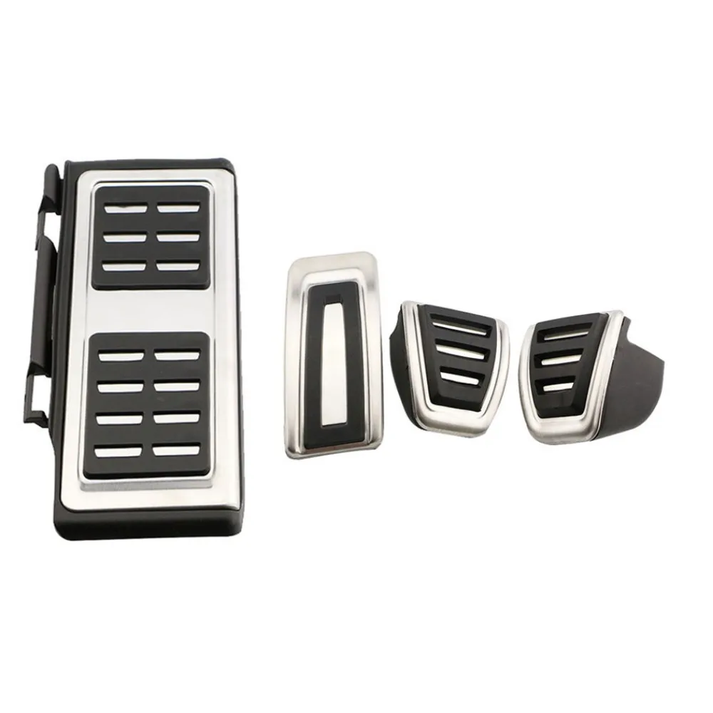 Car Pedals Gas Brake Foot Rest Pads Pedal Cover for Volkswagen VW Passat B8 Variant-Tiguan MK2 Allspace-car accessories car pedals pedal cover