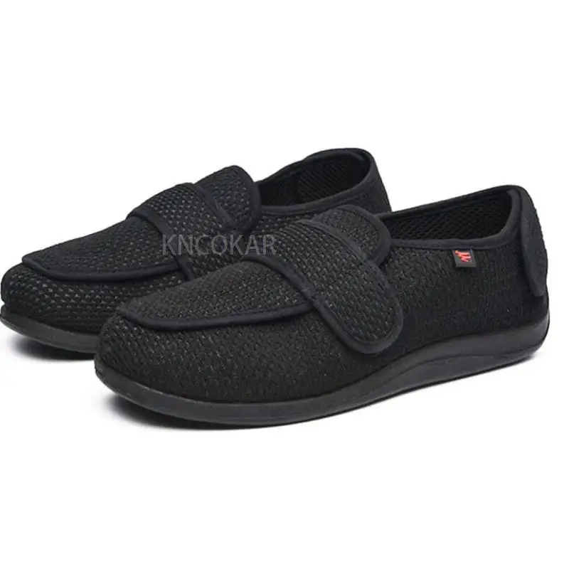 Casual Shoes Casual Sneakers Fashion Sneakers Spring Autumn Breathable Opened Front And Rear Widened Cloth Soft Comfortable Soles Healthy Diabetes Fat Shoes