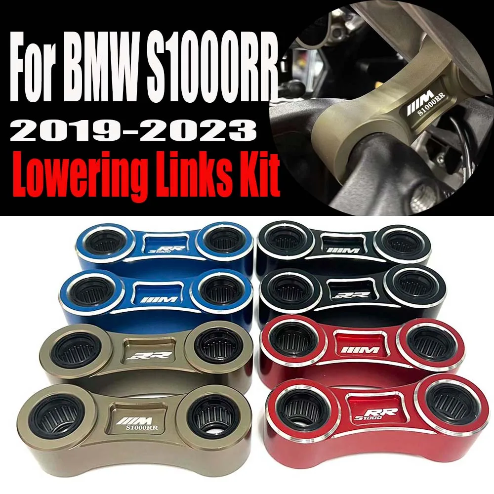 

For BMW S1000RR 2019 2020 2021 2022 K67 Dog Bone Body Lowered Lowering Seat Link Kit Motorcycle Accessories Lowering Links Kit