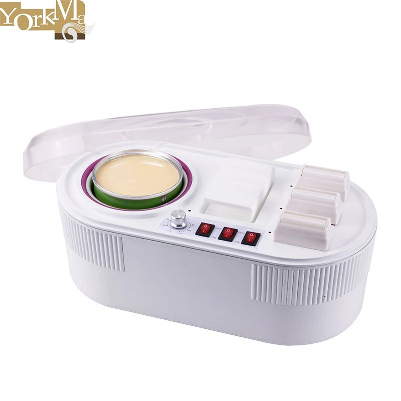 4 in 1 Multi-functional Cartridges Roll Soft Wax Machine Tins Hot Hard Wax Bee Combi Depilatory Salon Beauty Heater
