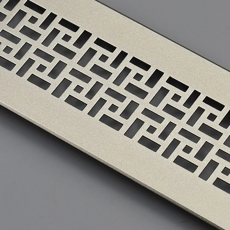 200X100mm  Aluminum Alloy Vents Perforated Sheet Air Vent Perforated Sheet Web Plate Ventilation Grille Vents Perforated Sheet