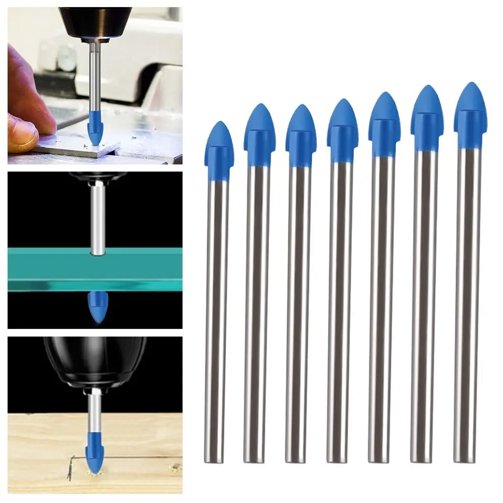 

3mm-16mm Hole Opener Drilling Tools Ceramic Punching Drill Bit Carbide Bit Triangular Metal Drill Glass Drill Bits