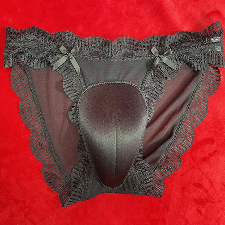 Hiding Gaff Lace Lingerie Underwear Crossdresser Transgender Drag Queen Shemale Camel Toe Panty Sissy Briefs