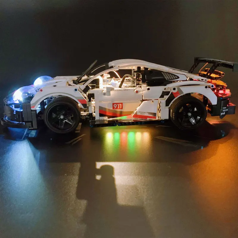 LEGO Technic Porsche 911 RSR Race Car Model Building India