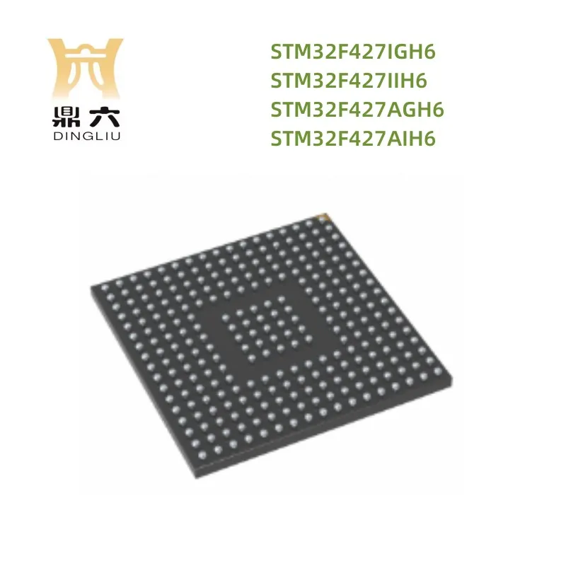 

Микроконтроллер STM32F427IGH6 STM32F427IIH6 STM32F427AGH6 STM32F427AIH6 IC 32-Bit 176UFBGA