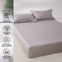 Drap-housse 100% coton égyptien, 800 fils, avec élastiques, ajustable, antidérapant, 140/160/200cm 3