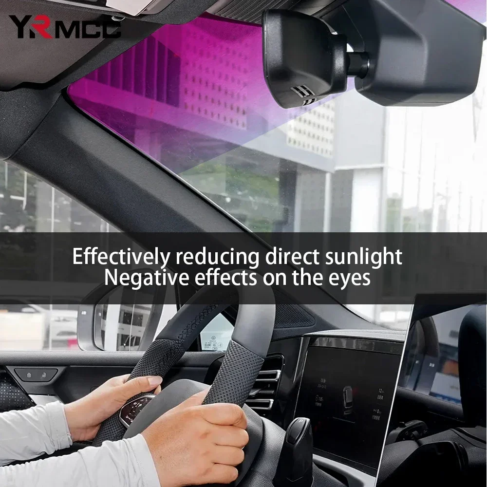Car Windshield Sunshade Protector Films 20x150cm Anti-UV Heat Insulation Window Stickers for Universal Car Exterior Accessories