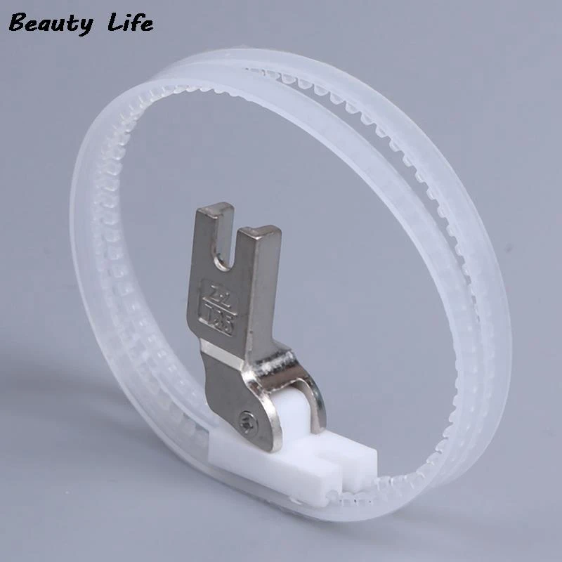 Sewing Machine Presser Foot Double Roller Presser Foot Roller Ring
