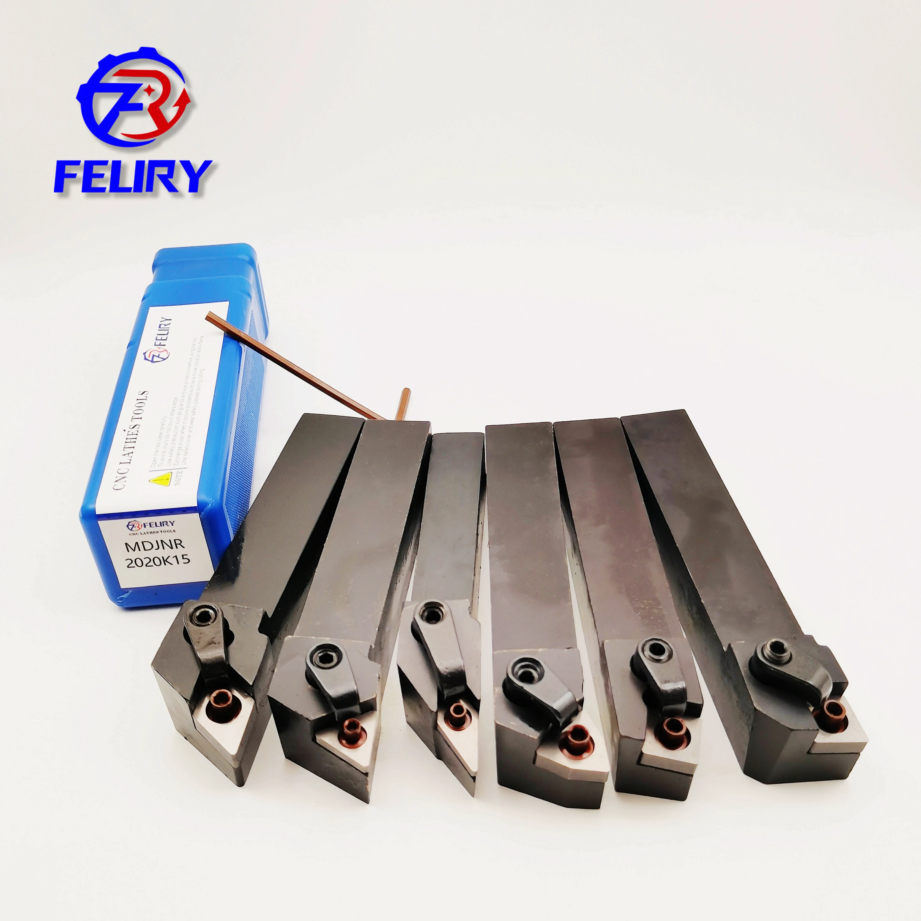 ตัวจับเครื่องมือคุณภาพสูง MCLNR MTJNR MWLNR MDJNR MVJNR ตัวจับเครื่องมือด้านขวาและขายึดด้านซ้าย ใช้สำหรับงานกลึงทรงกระบอก 1