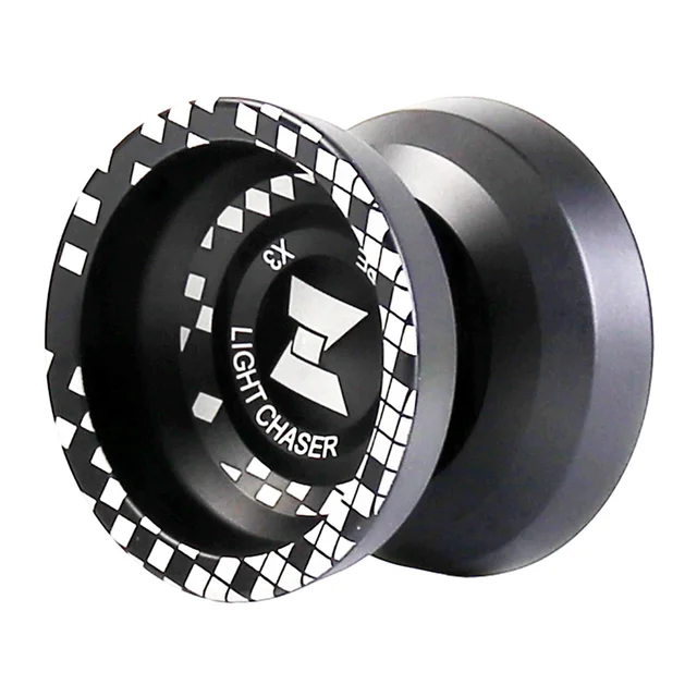 B05C-2X Unresponsive LIGHT CHASER X3 Competitive Yo-Yo,Alloy Yoyo For Beginners,And Practise Tricks With Glove And Strings 4