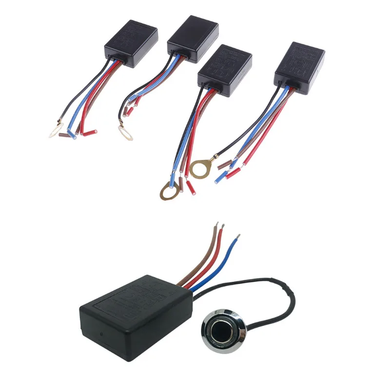 LED Dimmer Switch LED Dimmer Controller Smart Dimmer Switch Lamp Dimmer LD-600S Build-in 3 Way Finger Touch Dimmer for Tungslen Filament Lamp LED Light 220-240V AC