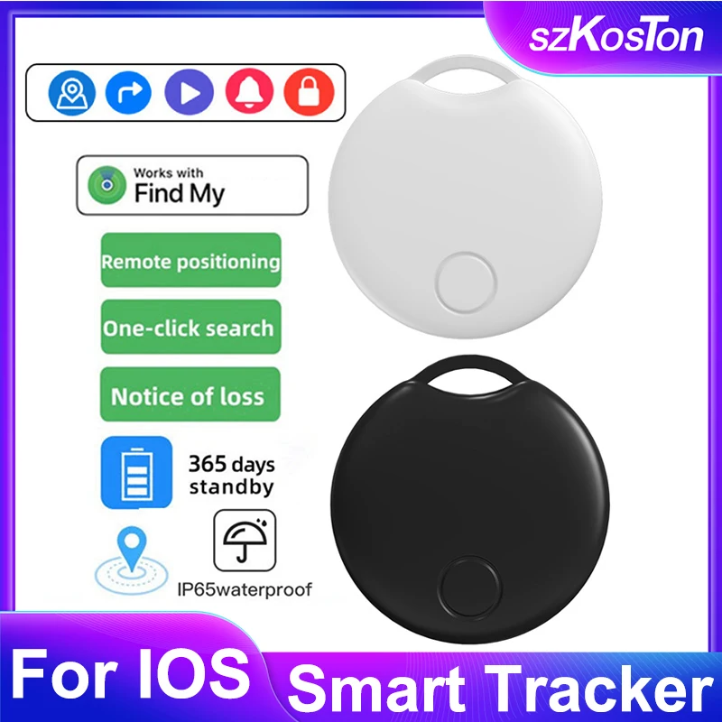 For Find My App Mini GPS Tracker Bluetooth-compatible Itag Key Locator Global Positioning Finder Smart iTag for IOS System Gps Tracker Gps Locator Key Finder Anti Lost Tracker Bluetooth Tracker