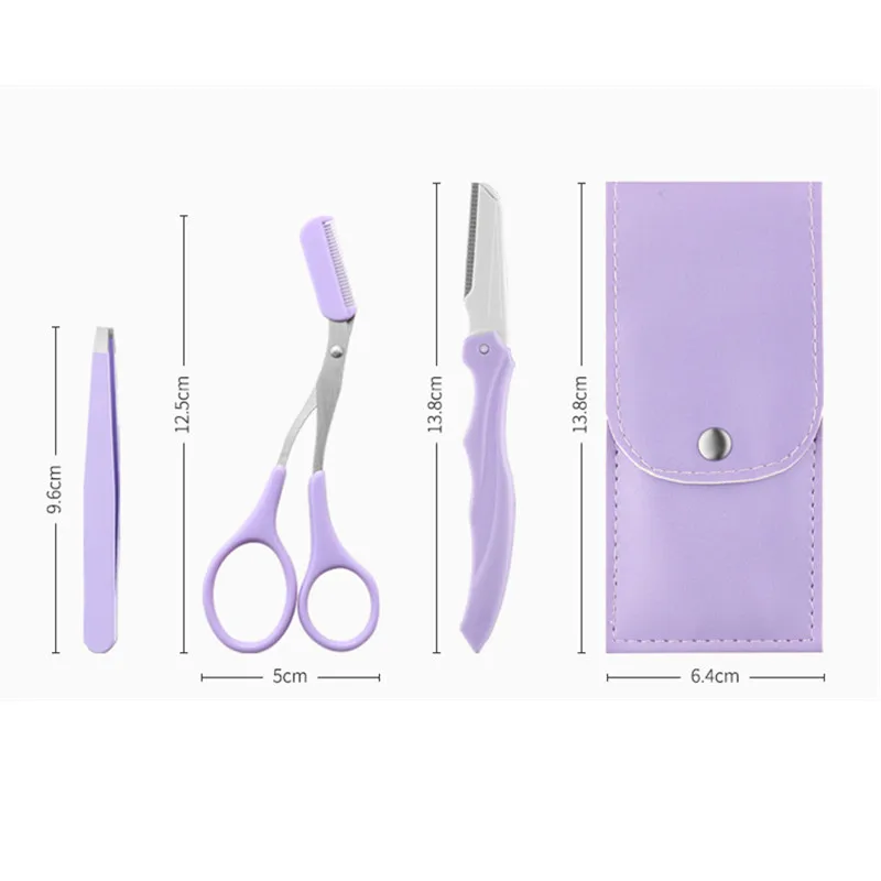 Eyebrow Trimmer Set For Women Makeup