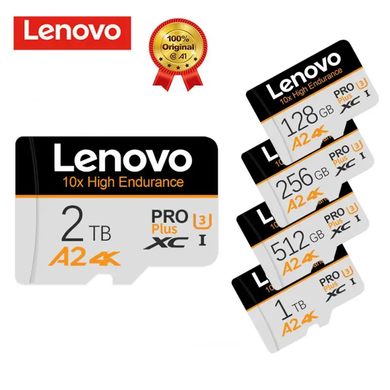

Lenovo Micro TF SD Memorias For Nintendo Switch 2TB 1TB 512GB 256GB 128GB SD Memory Card Waterproof SD Card For Phone Camera